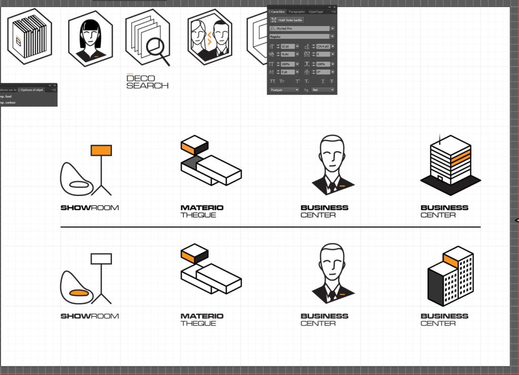 Création de pictogrammes Agence de publicité Paris Lagny sur Marne Adstriver